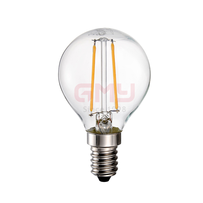 Dimmable P45 Led bulb E14/E27 Base LED filament bulb LED Edison Residential led bulb lamp Replacement Incandescent 